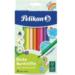 Crayons de couleur Triangulaires
