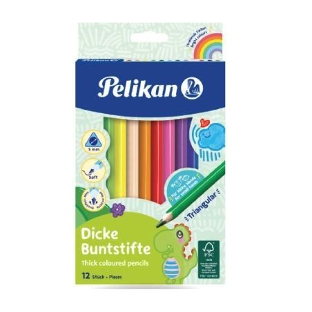 Crayons de couleur Triangulaires