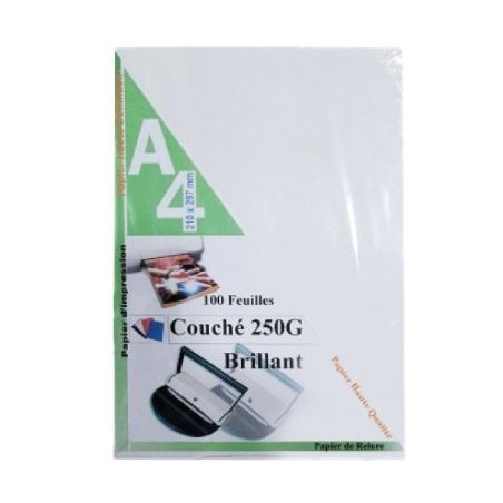 Papier Bristol Couche Brillante