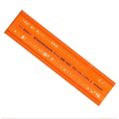 Trace Lettres  4mm