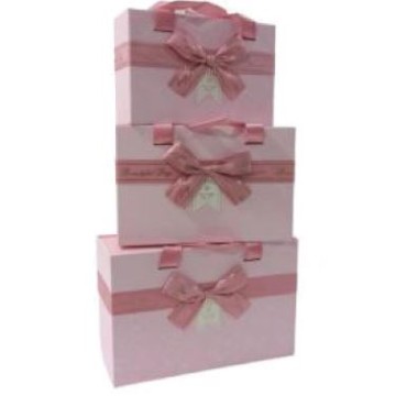 Coffret de cadeau rectangle  de 3 vide