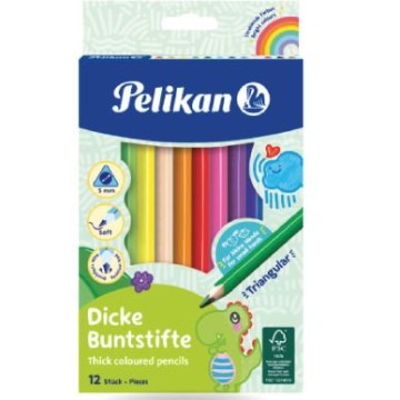 Crayons de couleur Triangulaires