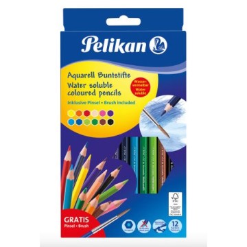 Lot de 12 crayons de couleur