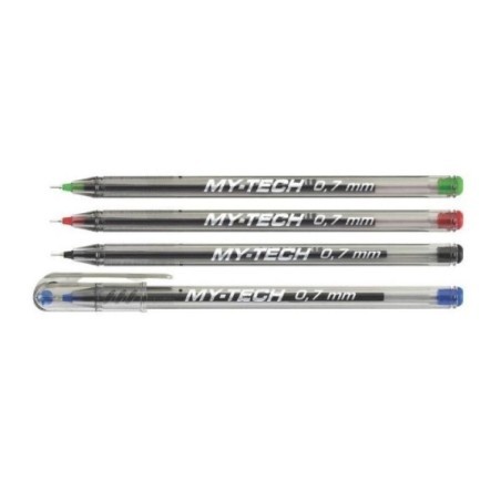 POCH 10 STYLO A BILLE MY TECH PENSAN