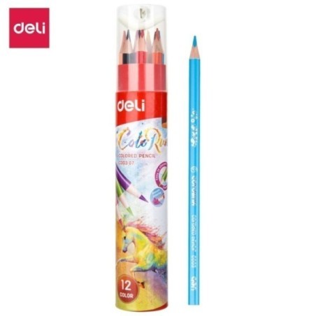 Crayons de couleur 12/18 en boite EC00307