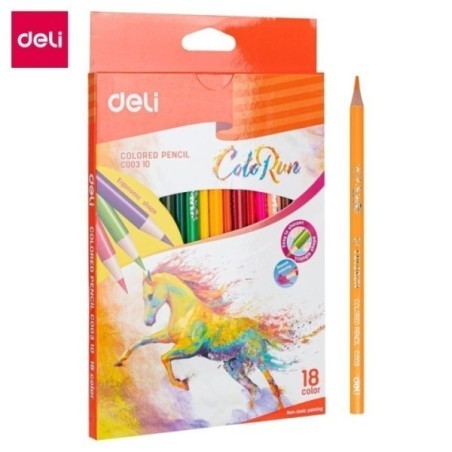 Crayons de couleurs 18/18 EC0310