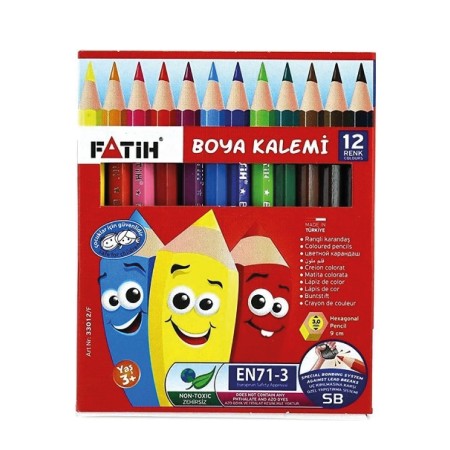 Fathi Crayons12/9 Couleurs