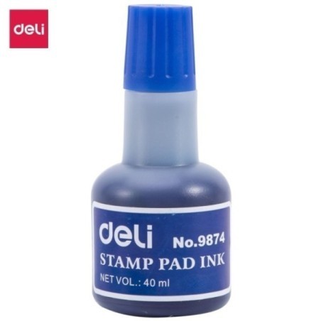 Encre tampon Bleu  40ML  E9874