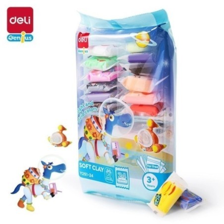 Deli-EY251-24 Argile molle