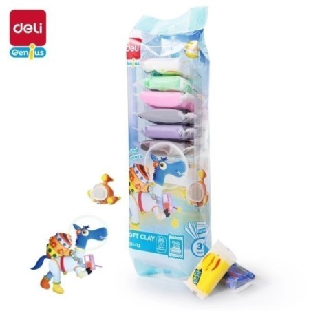 Deli-EY251-12 Soft Clay