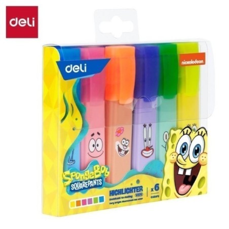 SURLIGNEUR [POCH DE 06] Sponge Bob