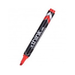 Marqueur Permanent Deli EU10140 Rouge