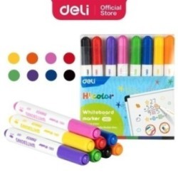 Marqueur pour tableau blanc Deli-EU021 [POCH 8] SOFT POINTE ASS