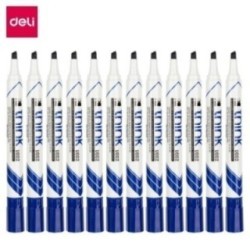 Marqueur pour tableau blanc Deli-EU00230 CHISEL POINT BLEU [PQT 12]
