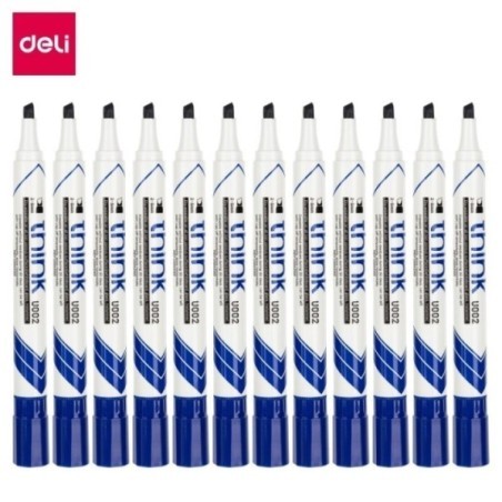 Marqueur pour tableau blanc Deli-EU00230 CHISEL POINT BLEU [PQT 12]