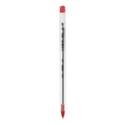 Stylo a Bille Deli EQ4-RD 1 mm Rouge