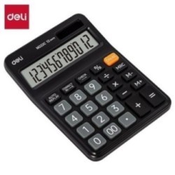 CALCULATRICE DE BUREAU 12D NOIRE