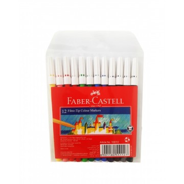 Pochette Feutre  de 12 Couleurs FABER CASTELL