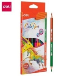 Crayon bicolore Deli-EC00520