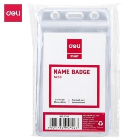 Deli-E5759 Badge nominatif / Lanière