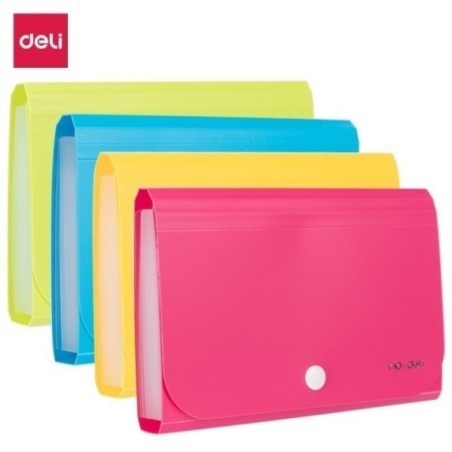 Deli-E5561 Dossier extensible Snap A6