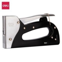 Deli-E4600 noir Agrafeuse Tacker en métal