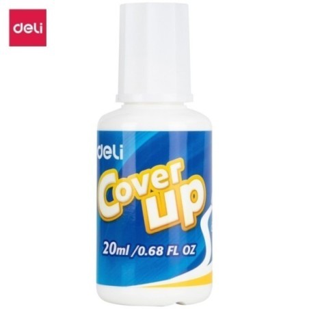 Deli-E39291 Fluide correcteur pinceau 20ml