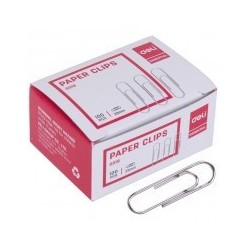 Boîte de 100 Trombones Deli E0018 29 mm